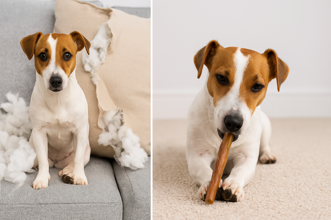 My Dog Destroyed the Furniture Until I Gave Him a Bully Stick